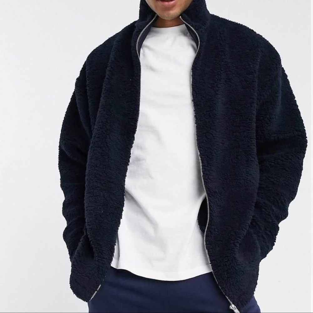 ASOS Black Textured Jacket
